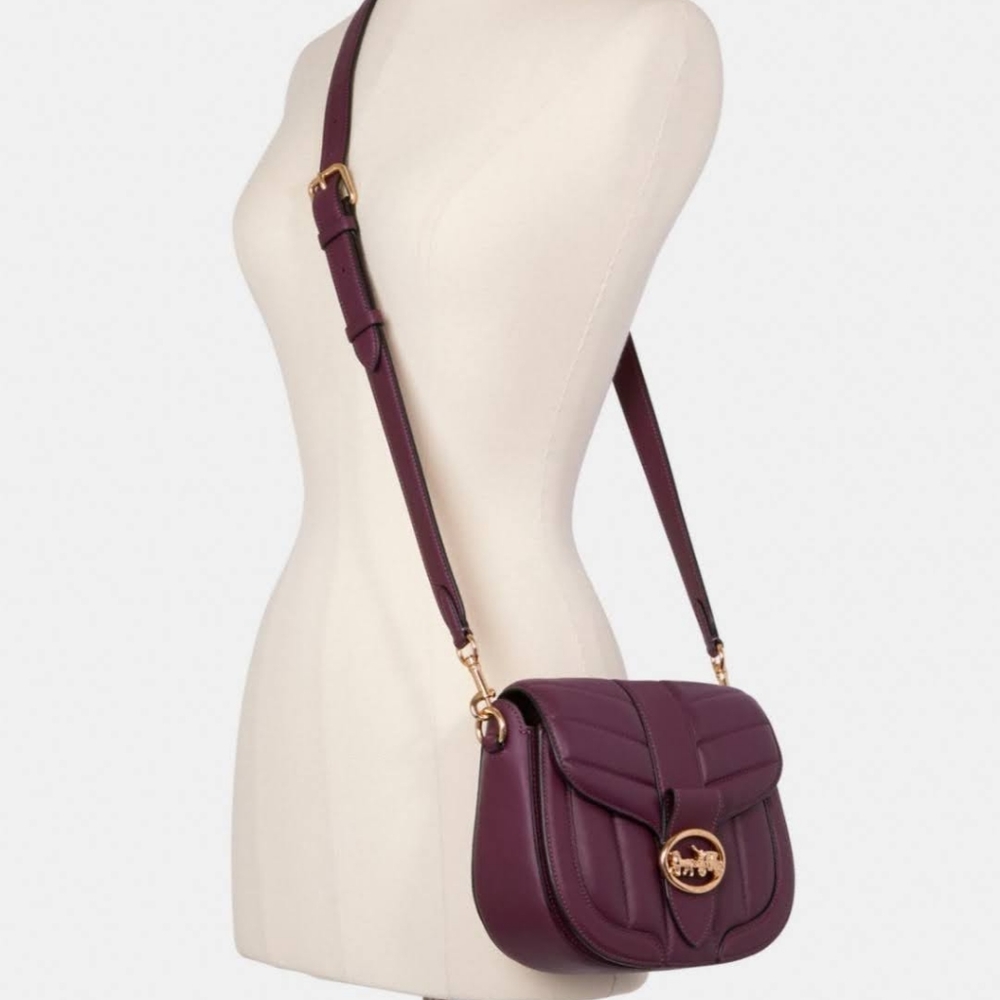BNWT Coach Georgie Saddle Bag - Picture 2 of 5